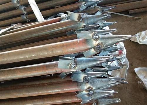 海原管棚钢花管